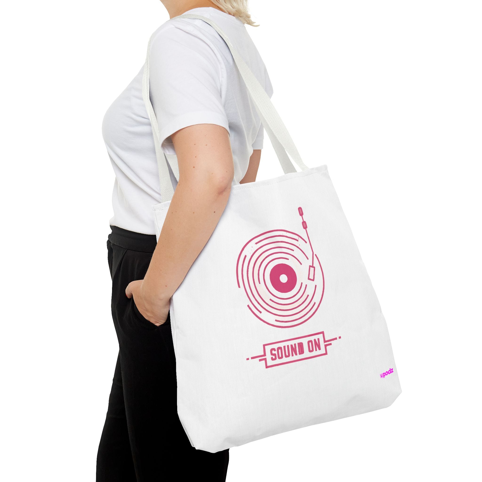Sound On Tote Bag Design, Fun Bag