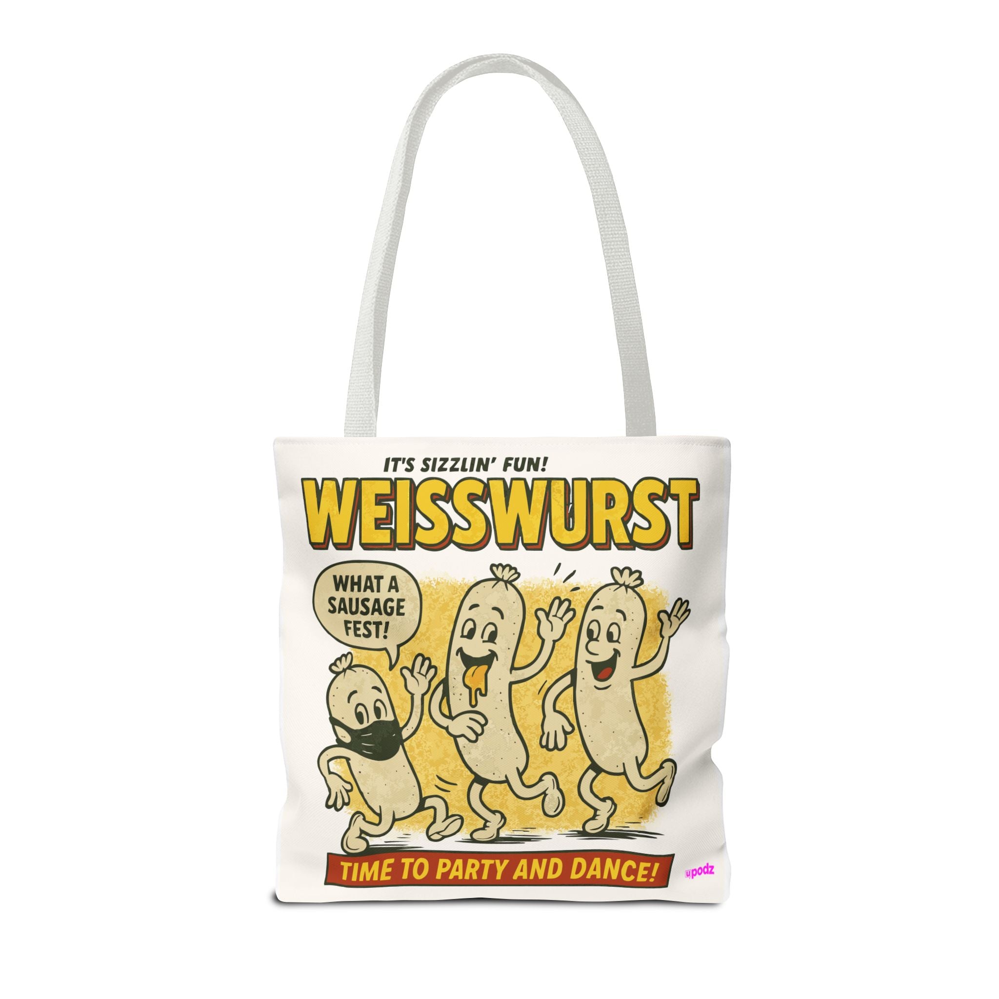 Weiner Fest Tote Bag - Quirky Fun Bag