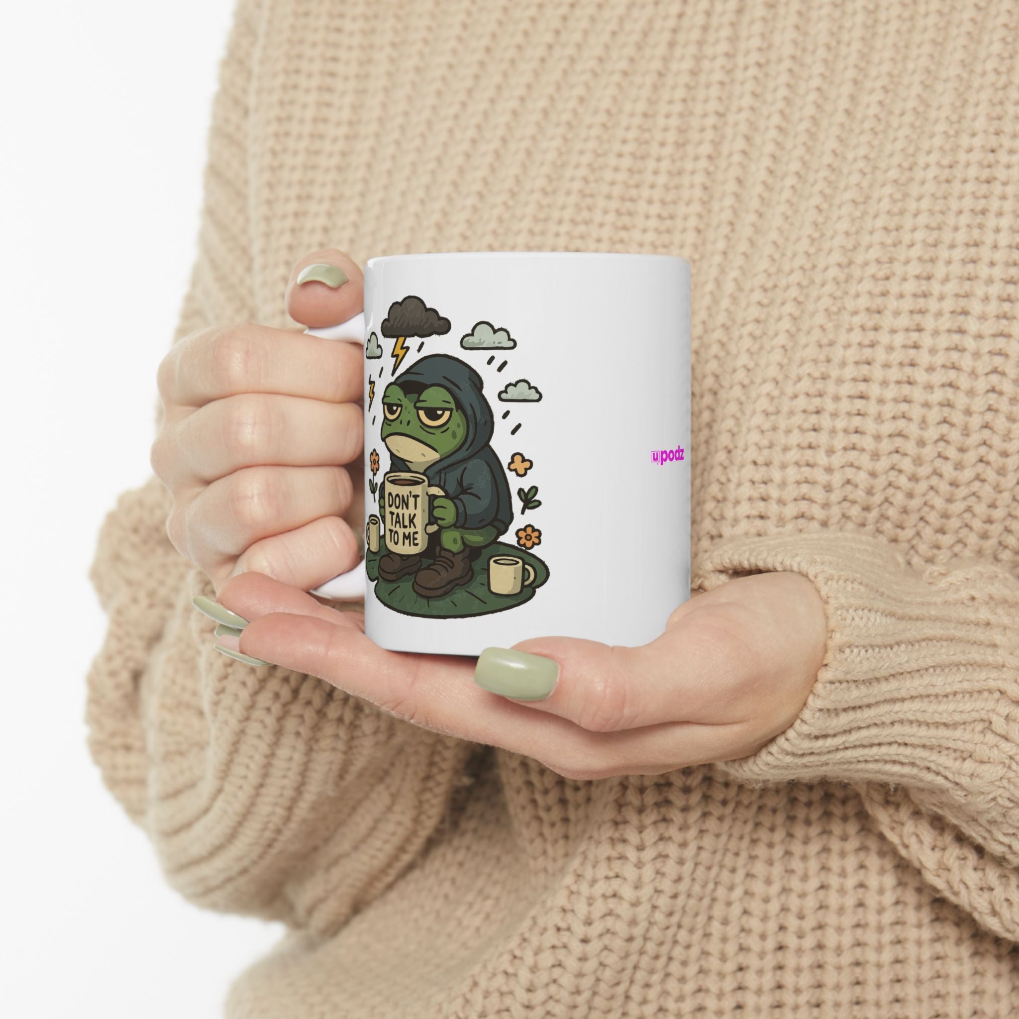 Dont Talk to Me Ceramic Mug |  Personalized Mug