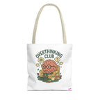 Overthinking Brain Quirky Design, Fun Bag