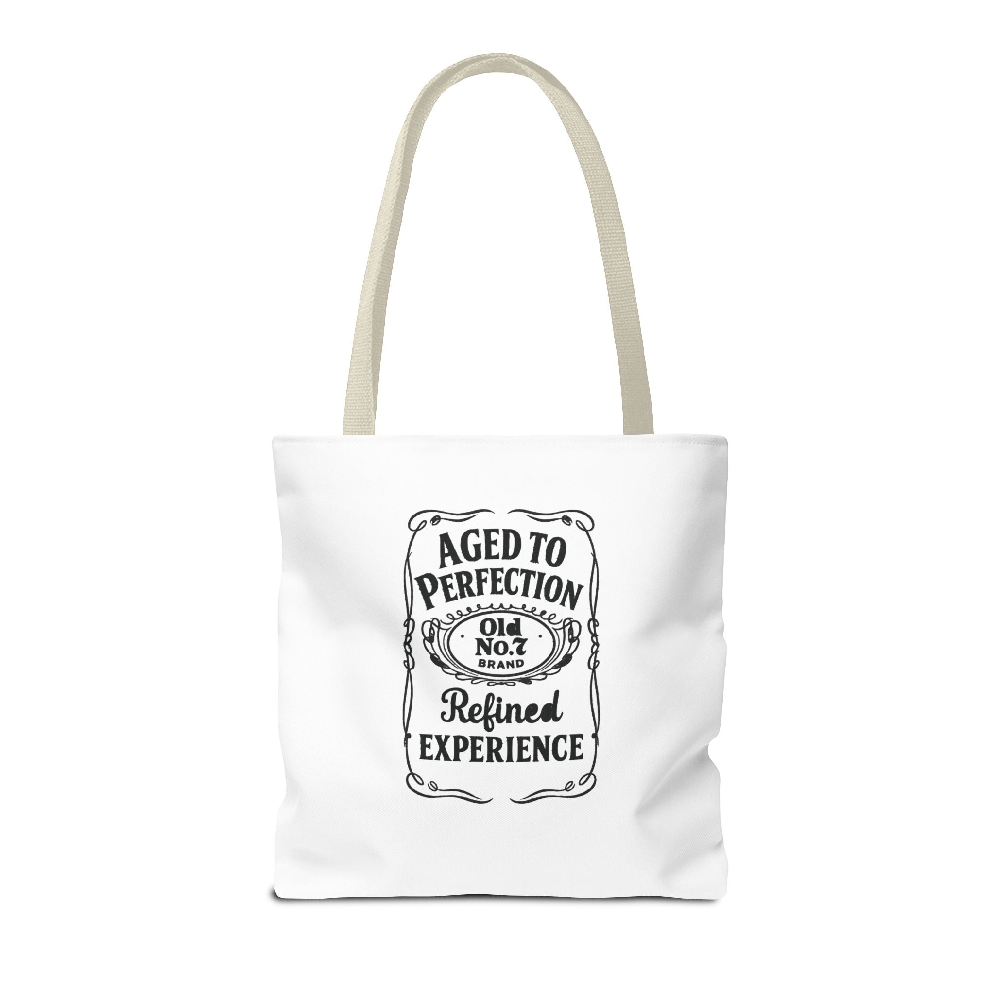 Aged to perfection Tote Bag, Inspirational Gift, Eco-Friendly Shopping Bag