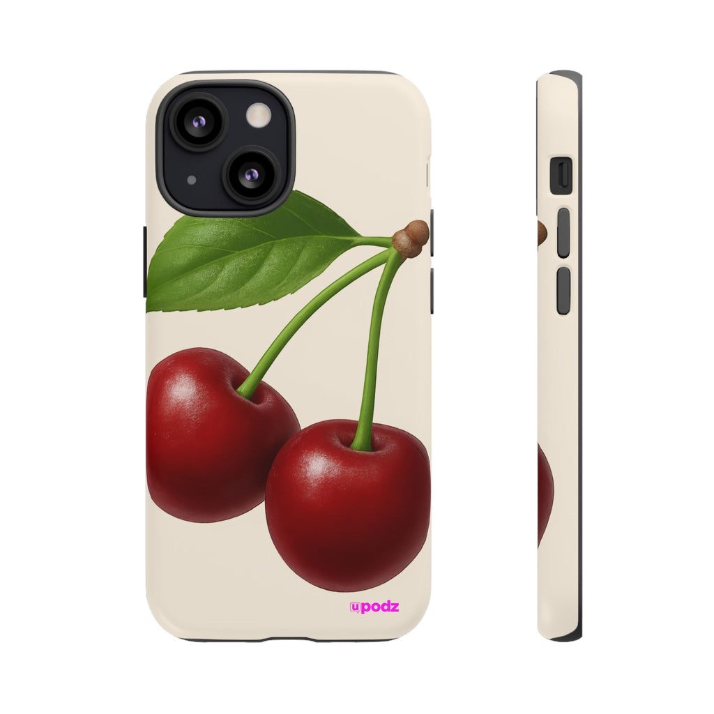 Red Cherry Design, Tough Cases, Phone Cover