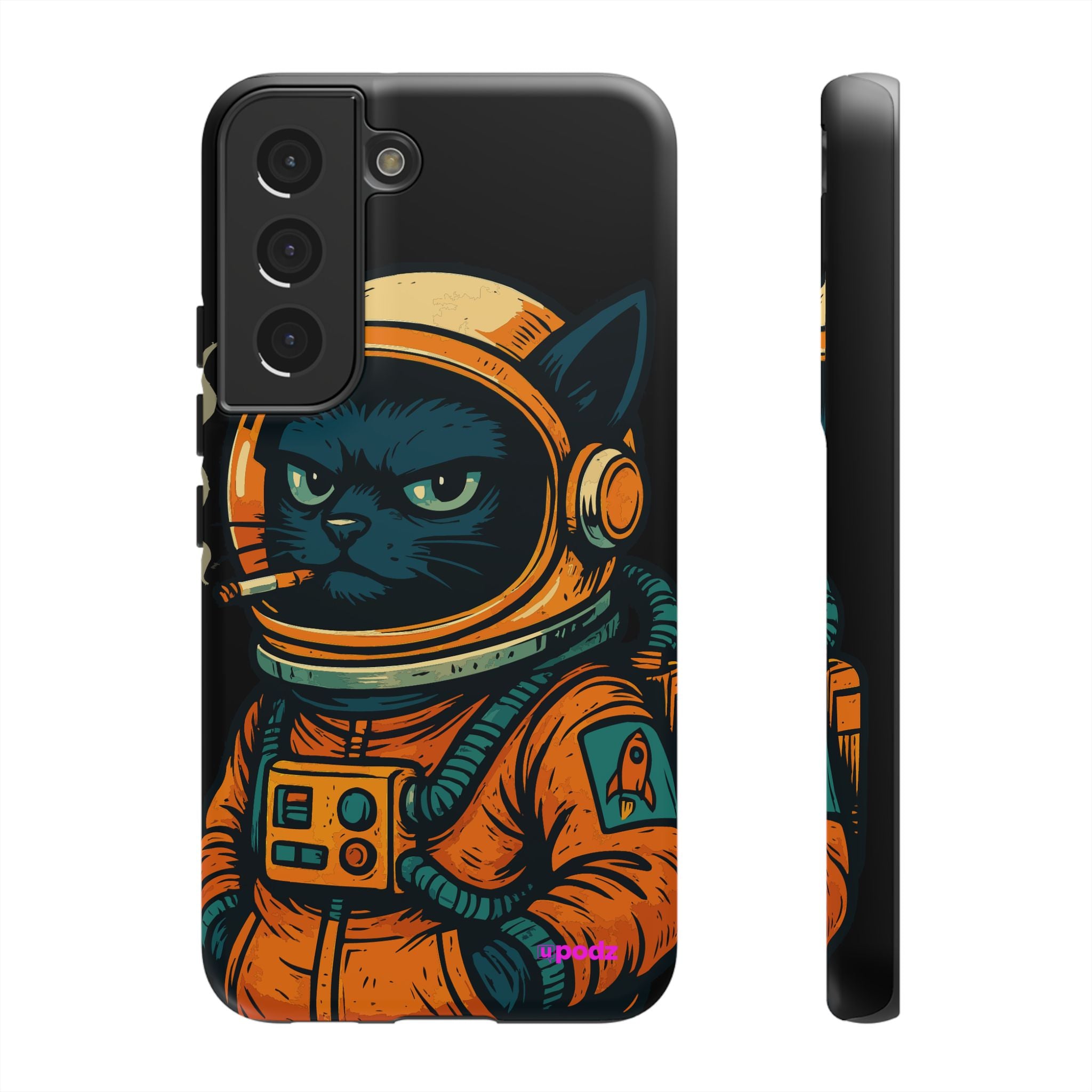 Smoking Cat Design, Tough Cases, Phone Cover