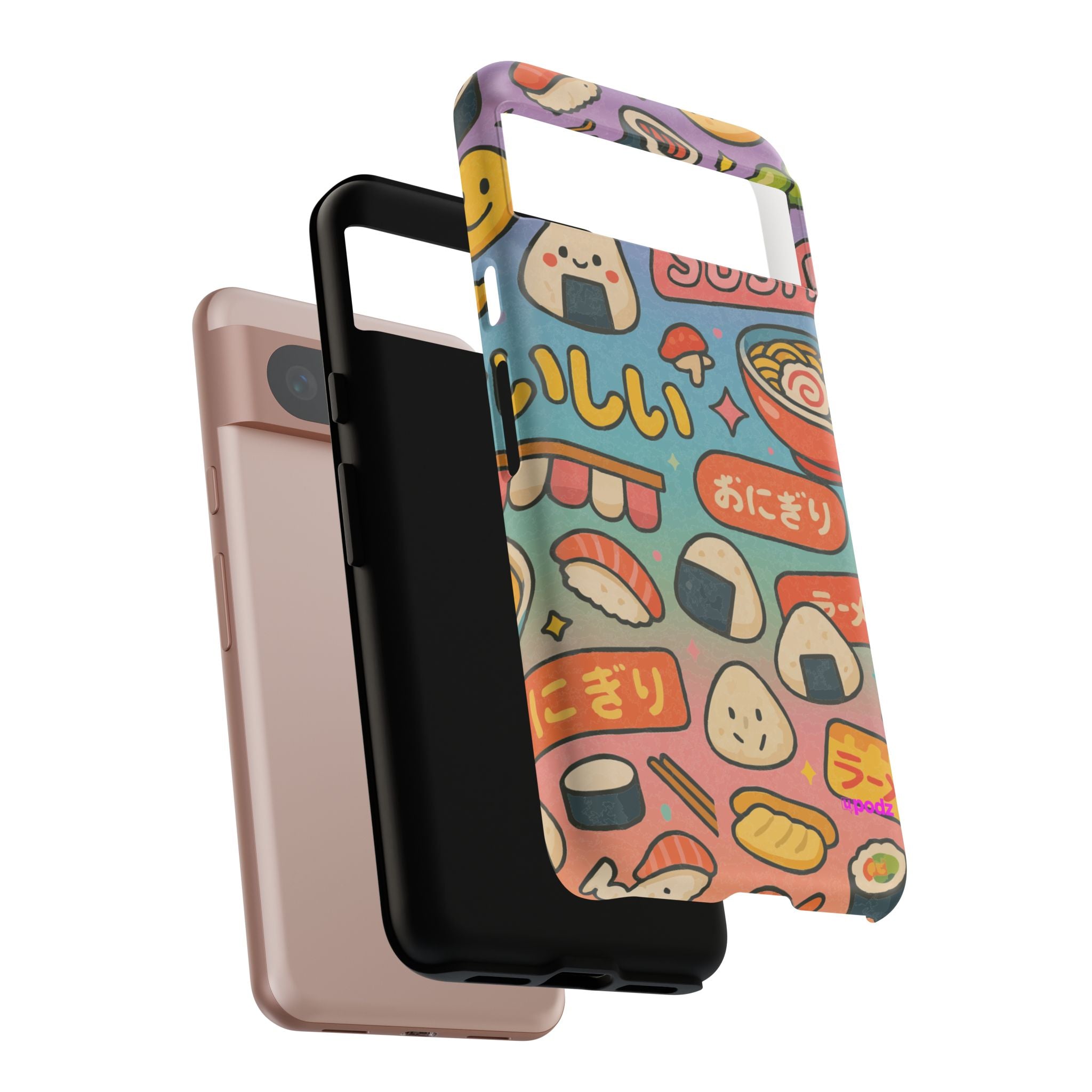 I love Sushi, White Cover Design, Tough Cases, Phone Cover