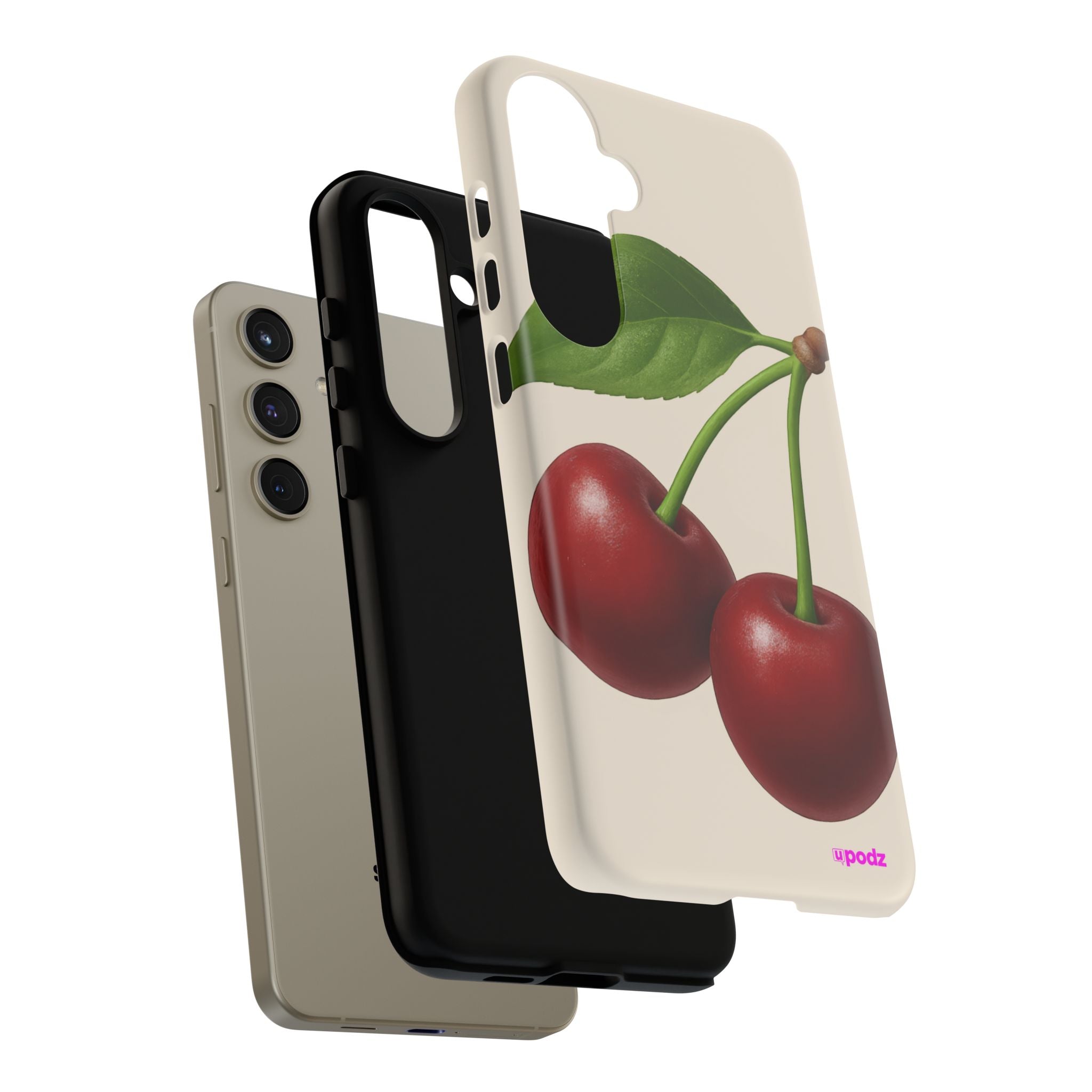 Red Cherry Design, Tough Cases, Phone Cover