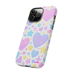 Colourful Doodle Design, Tough Cases, Phone Cover