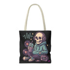 Skully Headphones Tote Bag - Quirky Fun Bag