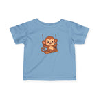Monkey fun Infant Tee, Baby Shirt, Toddler Tee, Farm Animal T-Shirt
