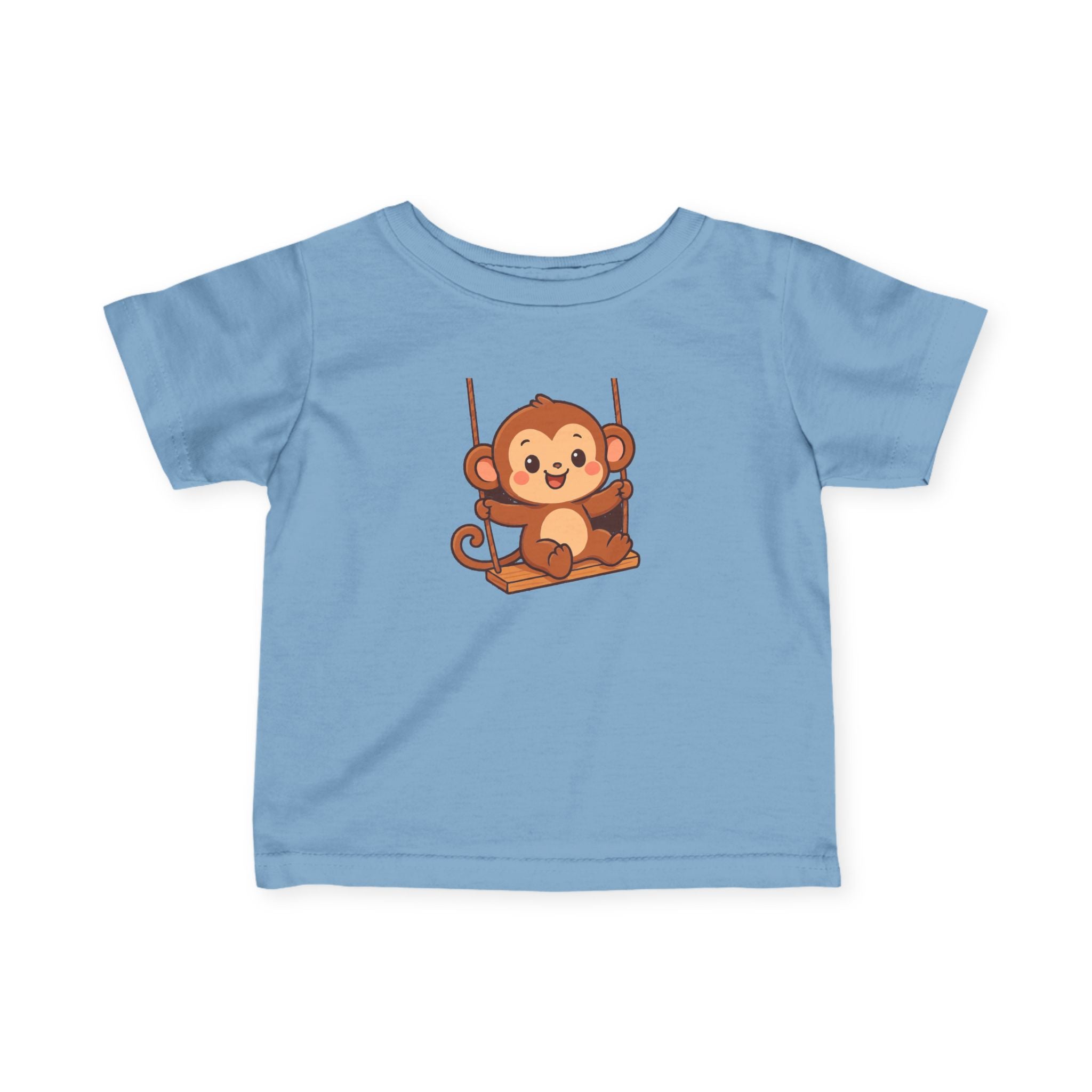 Monkey fun Infant Tee, Baby Shirt, Toddler Tee, Farm Animal T-Shirt