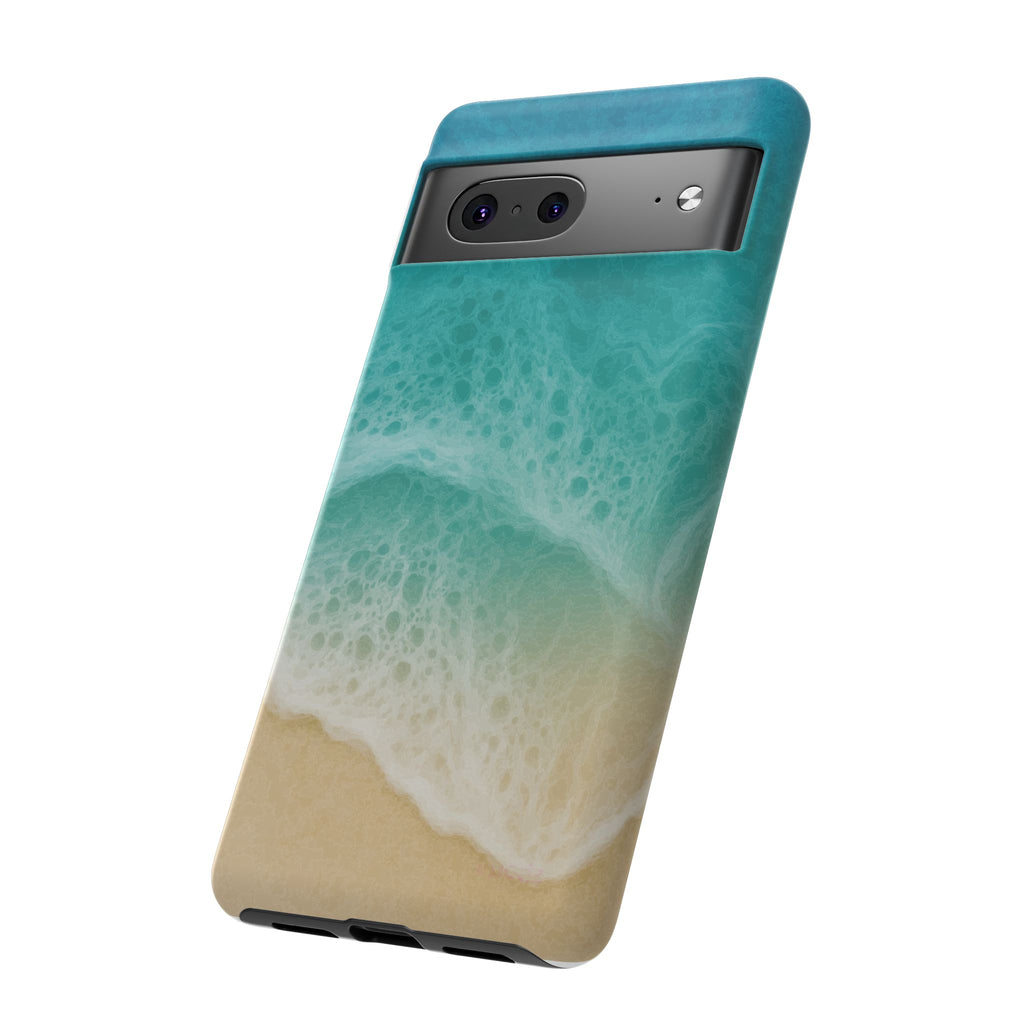 Resin Art, White Cover Design, Tough Cases, Phone Cover