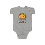 Taco Baby Bodysuit, Funny Infant Outfit, Cute Baby Clothes