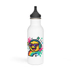Emoji Rainbow Water Bottle, Reusable Sports Hydration Flask