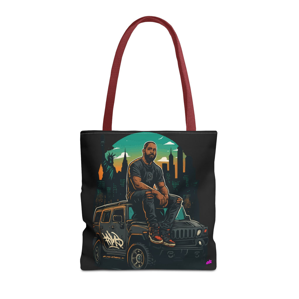 Hanging Out Tote Bag - Quirky Fun Bag