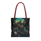 Hanging Out Tote Bag - Quirky Fun Bag