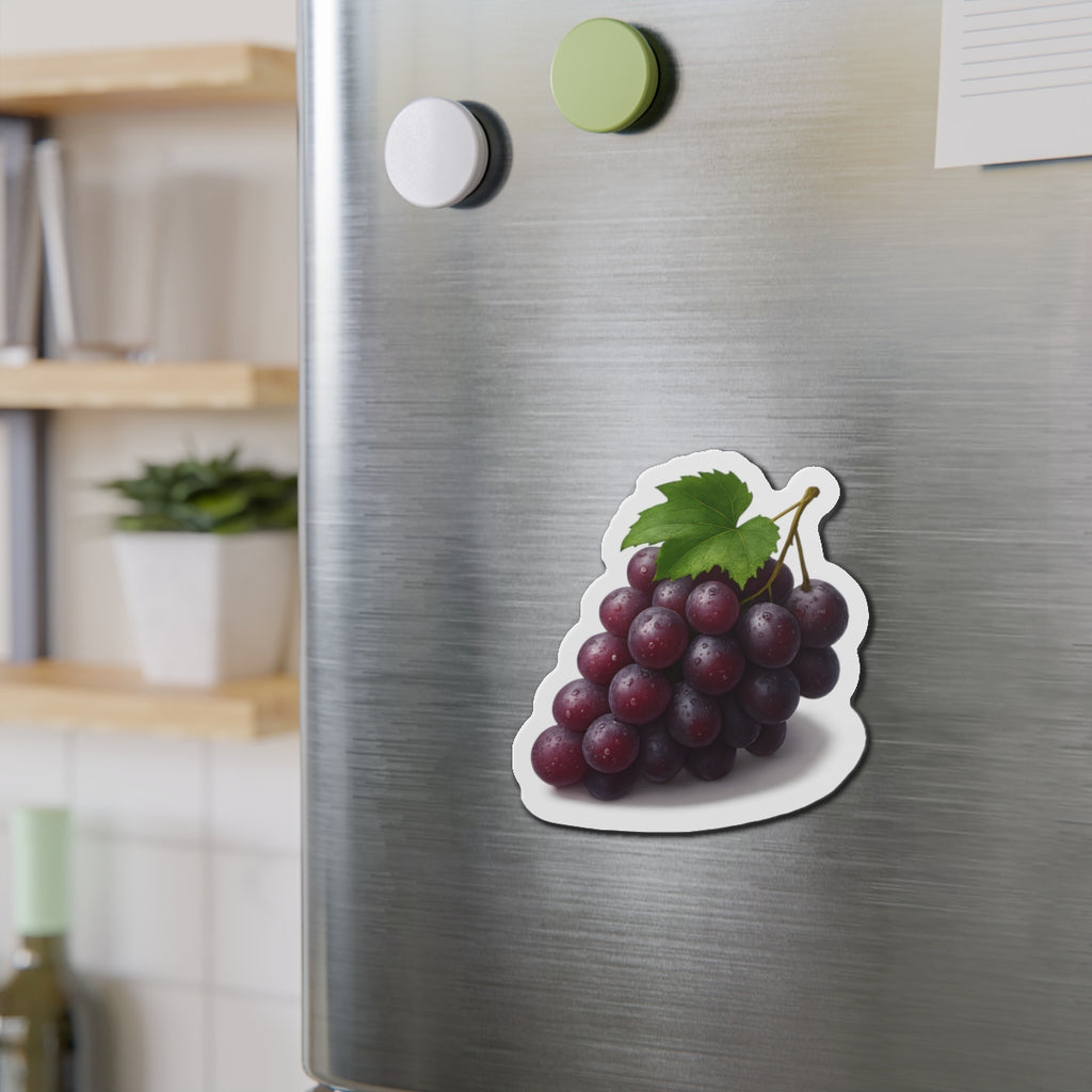 Grapes Die-Cut Magnets | Fun Kitchen Decor