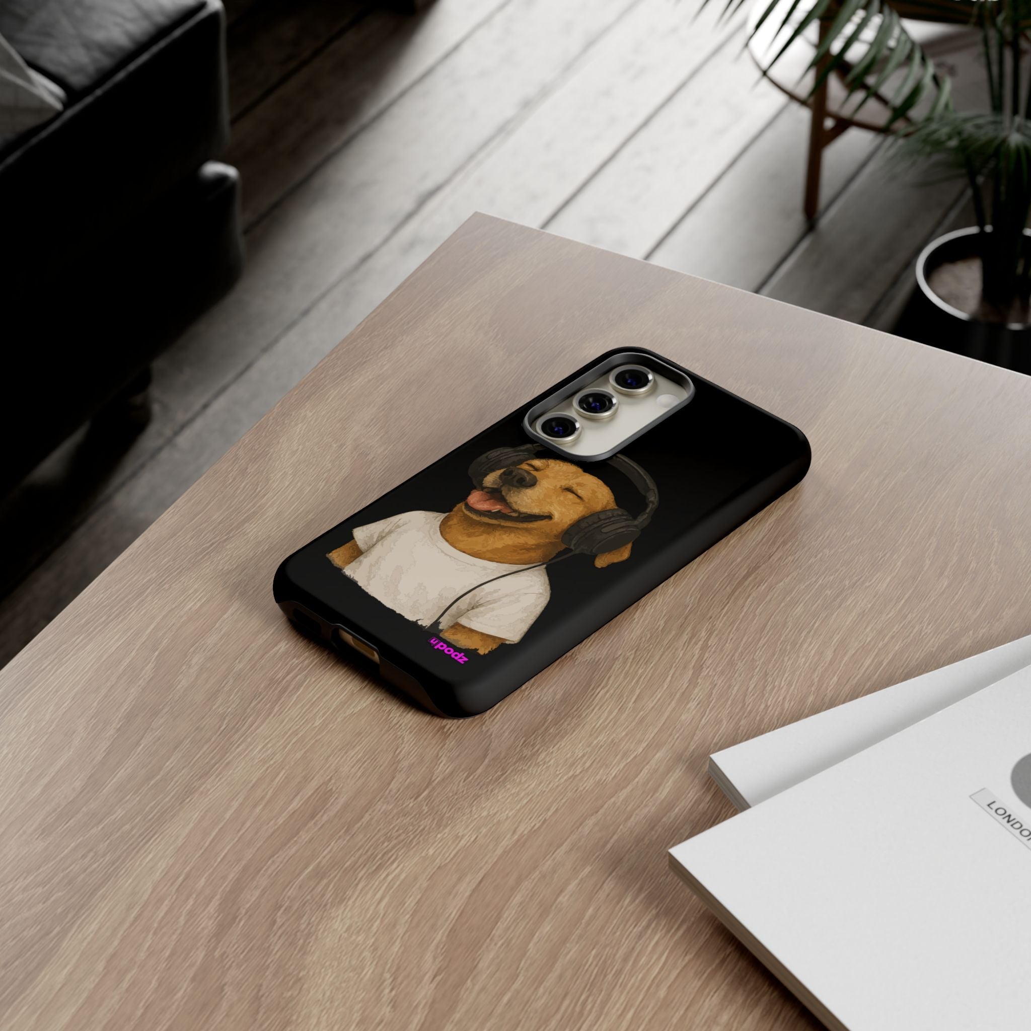 Puppy Vibes Design, Tough Cases, Phone Cover