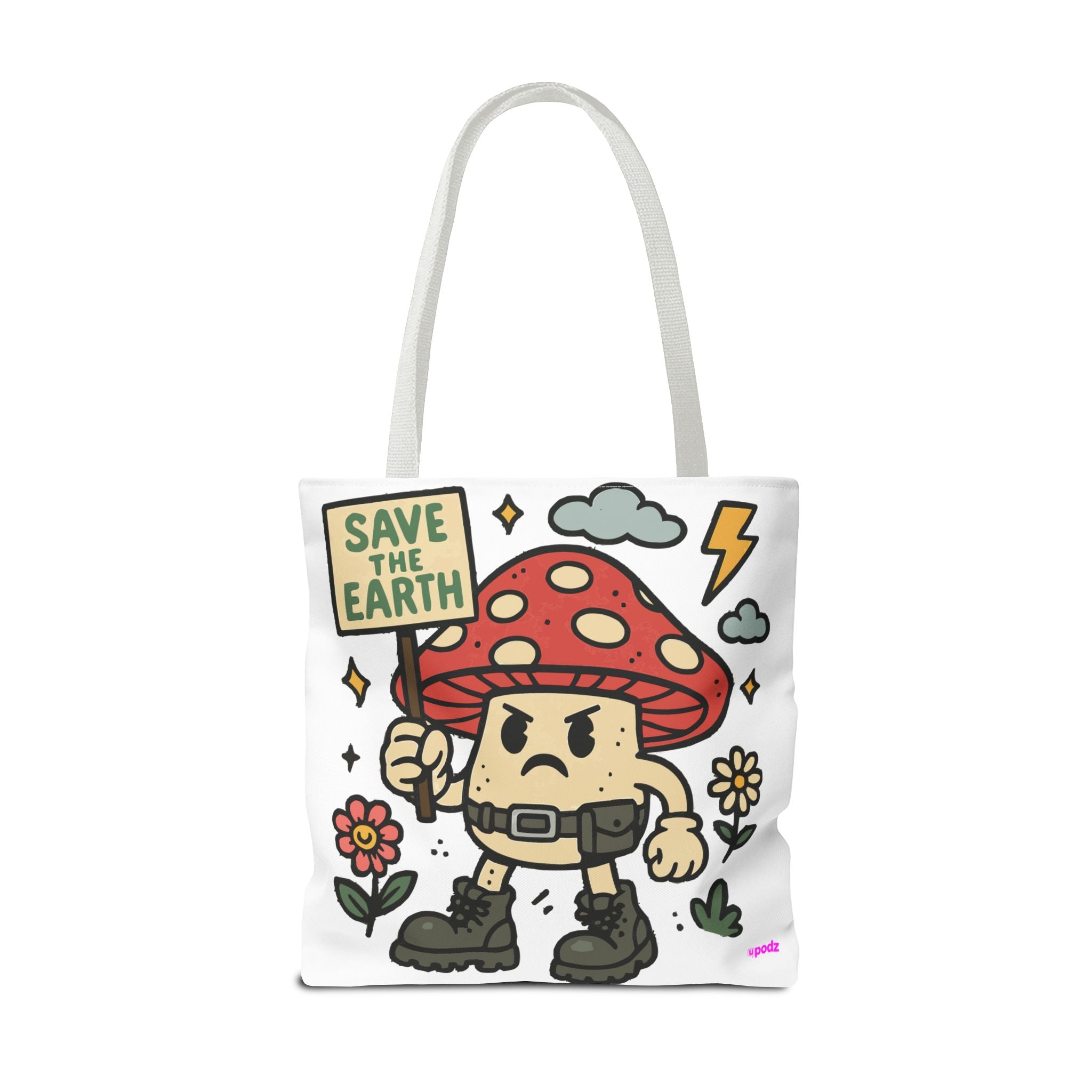 Save The Earth - Quirky Design, Fun Bag