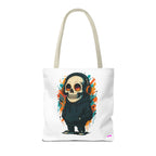 Skull Vibes Tote Bag - Quirky Fun Bag