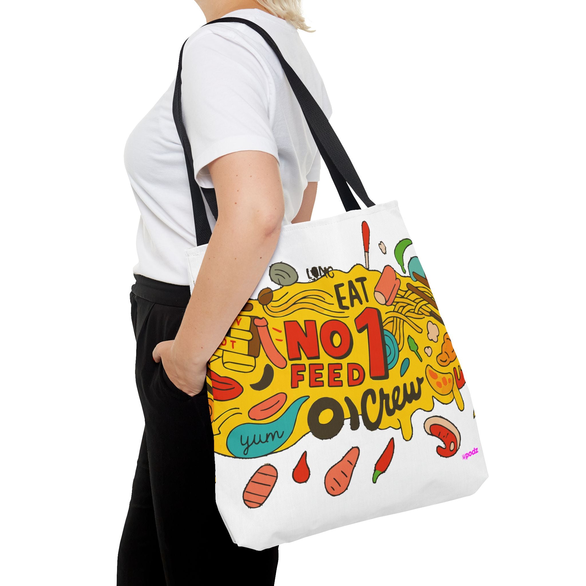 Feed Crew Tote Bag - Quirky Fun Bag