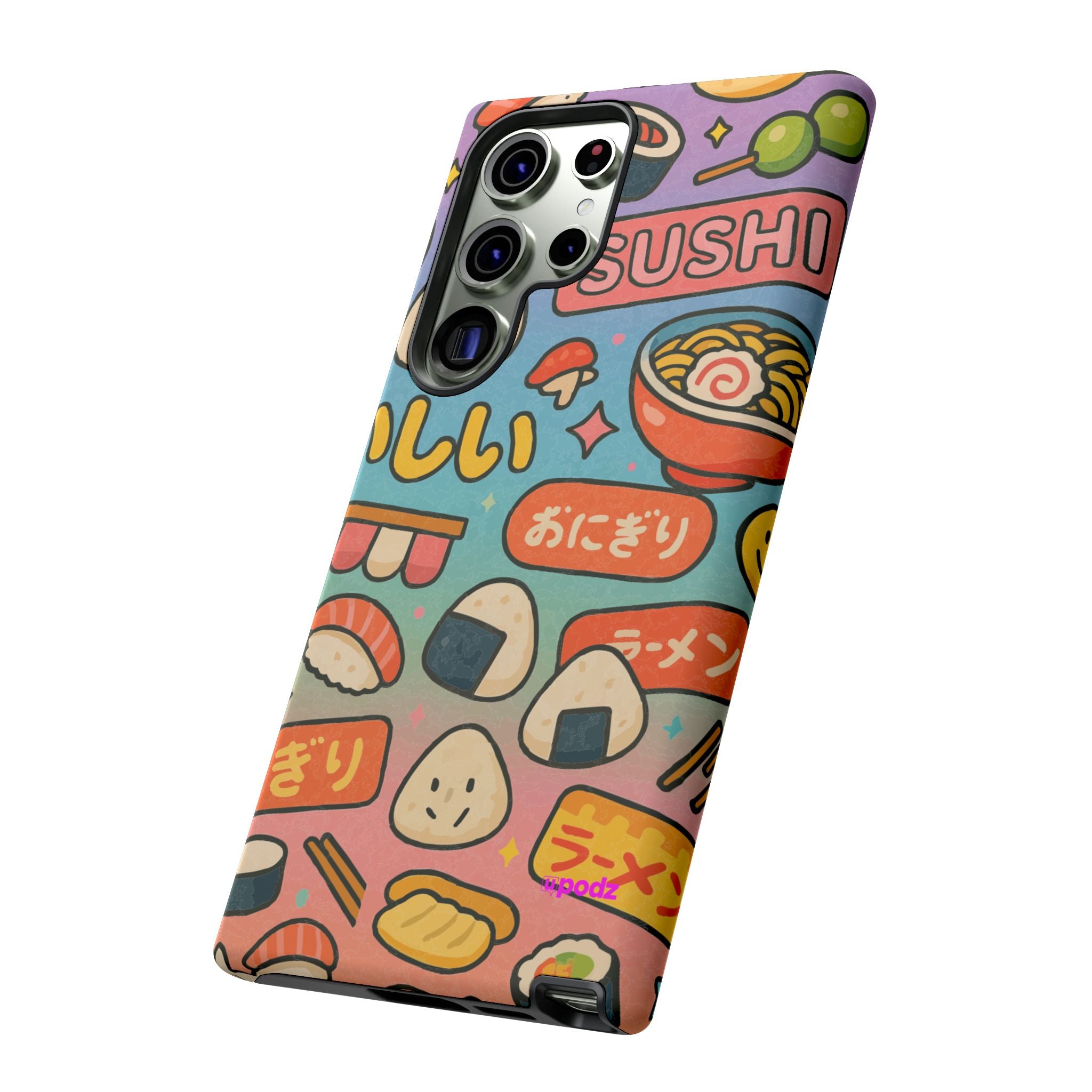 I love Sushi, White Cover Design, Tough Cases, Phone Cover