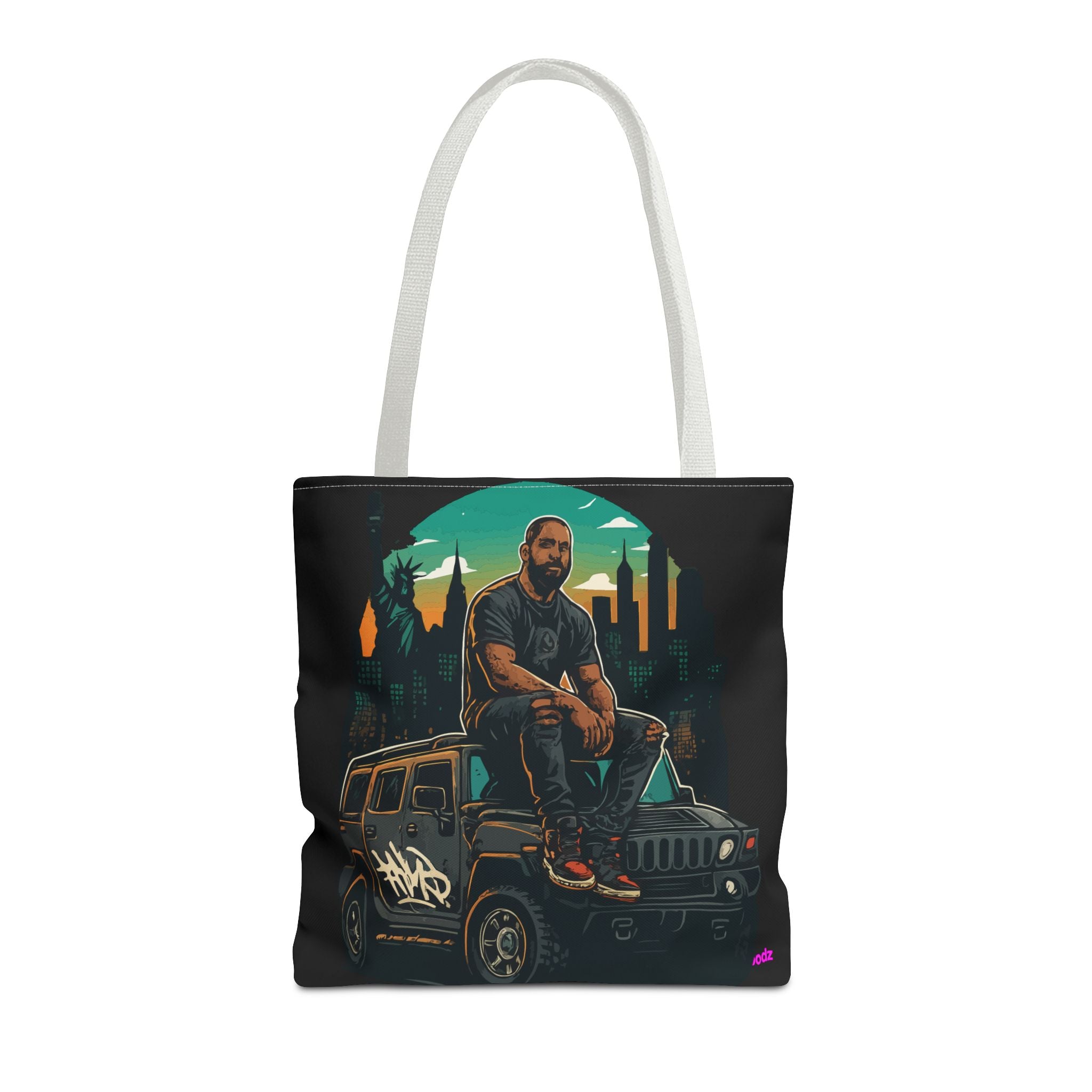 Hanging Out Tote Bag - Quirky Fun Bag