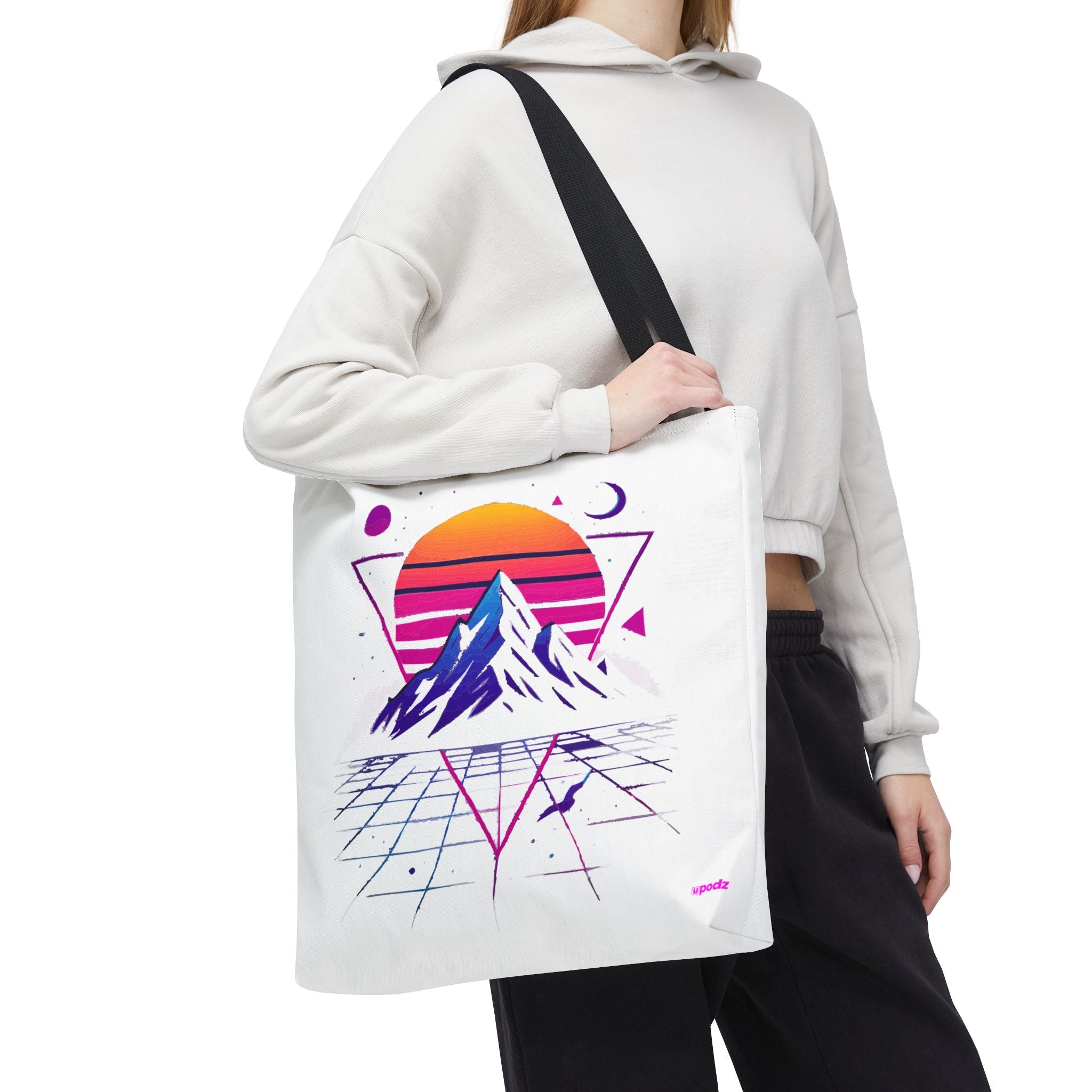 Moon Vibes Tote - Quirky Design, Fun Bag