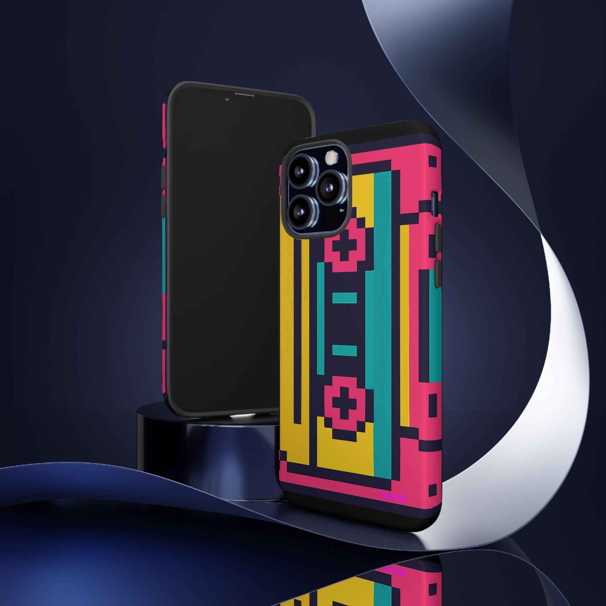Retro tape Design, Tough Cases, Phone Cover