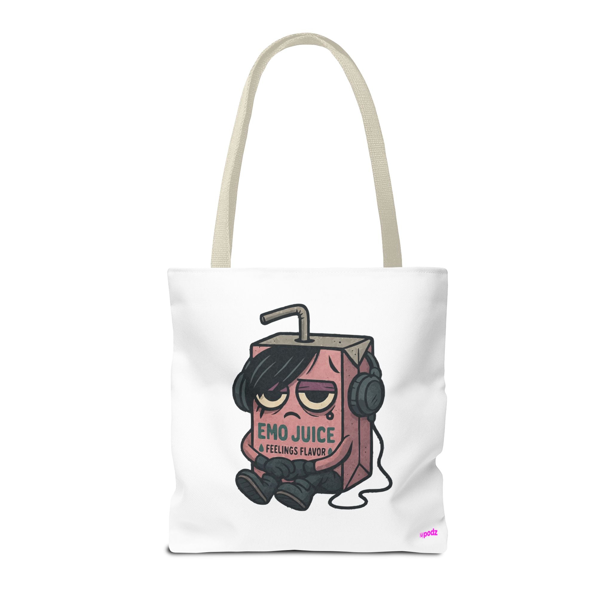 Sad Emo Tote Bag - Quirky Fun Bag