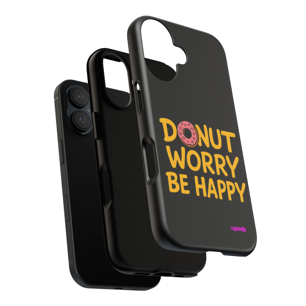 Donut Worry Design, Tough Cases, Phone Cover