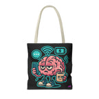 Brain Power Tote Bag - Quirky, Fun Tote Bag