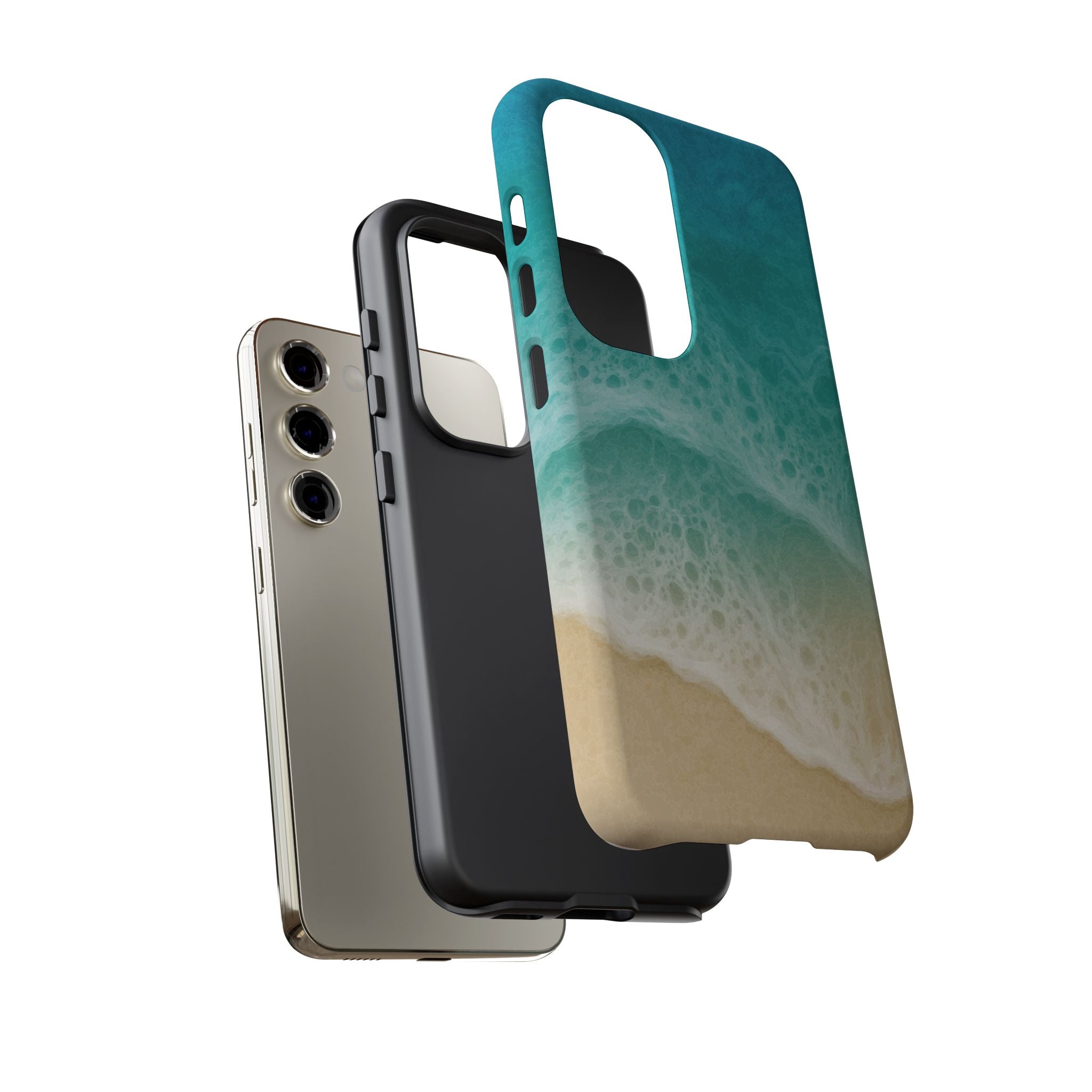 Resin Art, White Cover Design, Tough Cases, Phone Cover