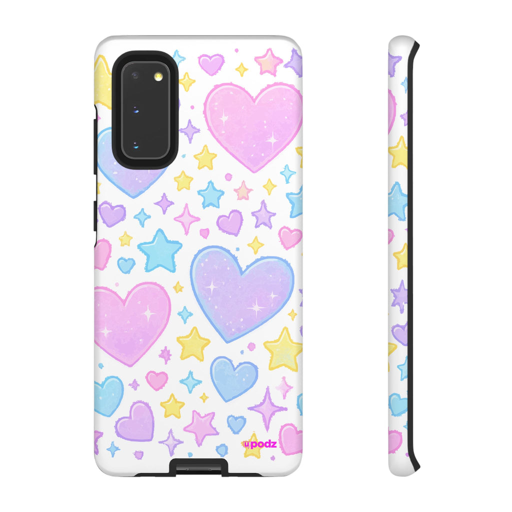 Colourful Doodle Design, Tough Cases, Phone Cover