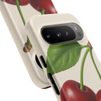Red Cherry Design, Tough Cases, Phone Cover
