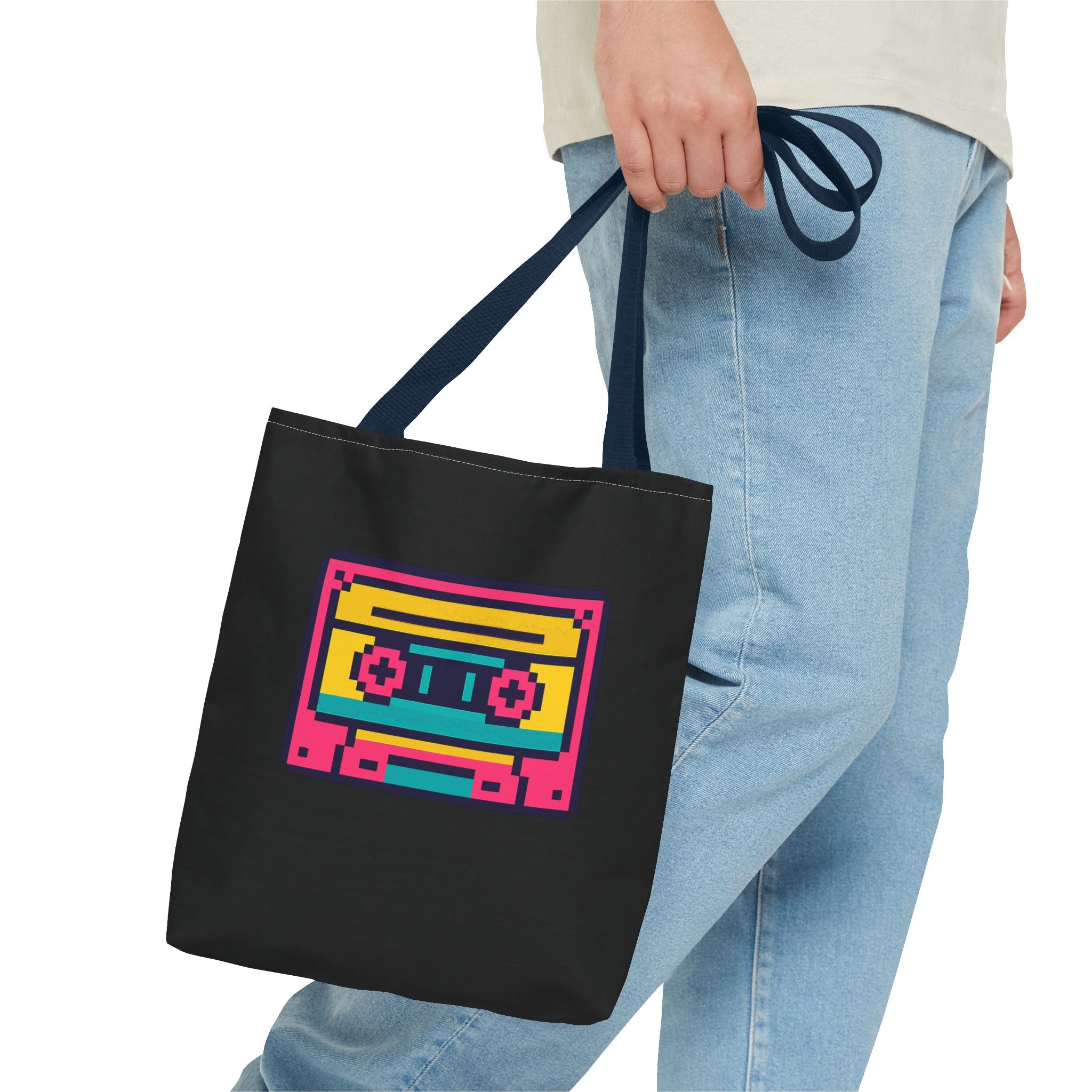 Tape Tote Bag, Inspirational Gift, Eco-Friendly Shopping Bag