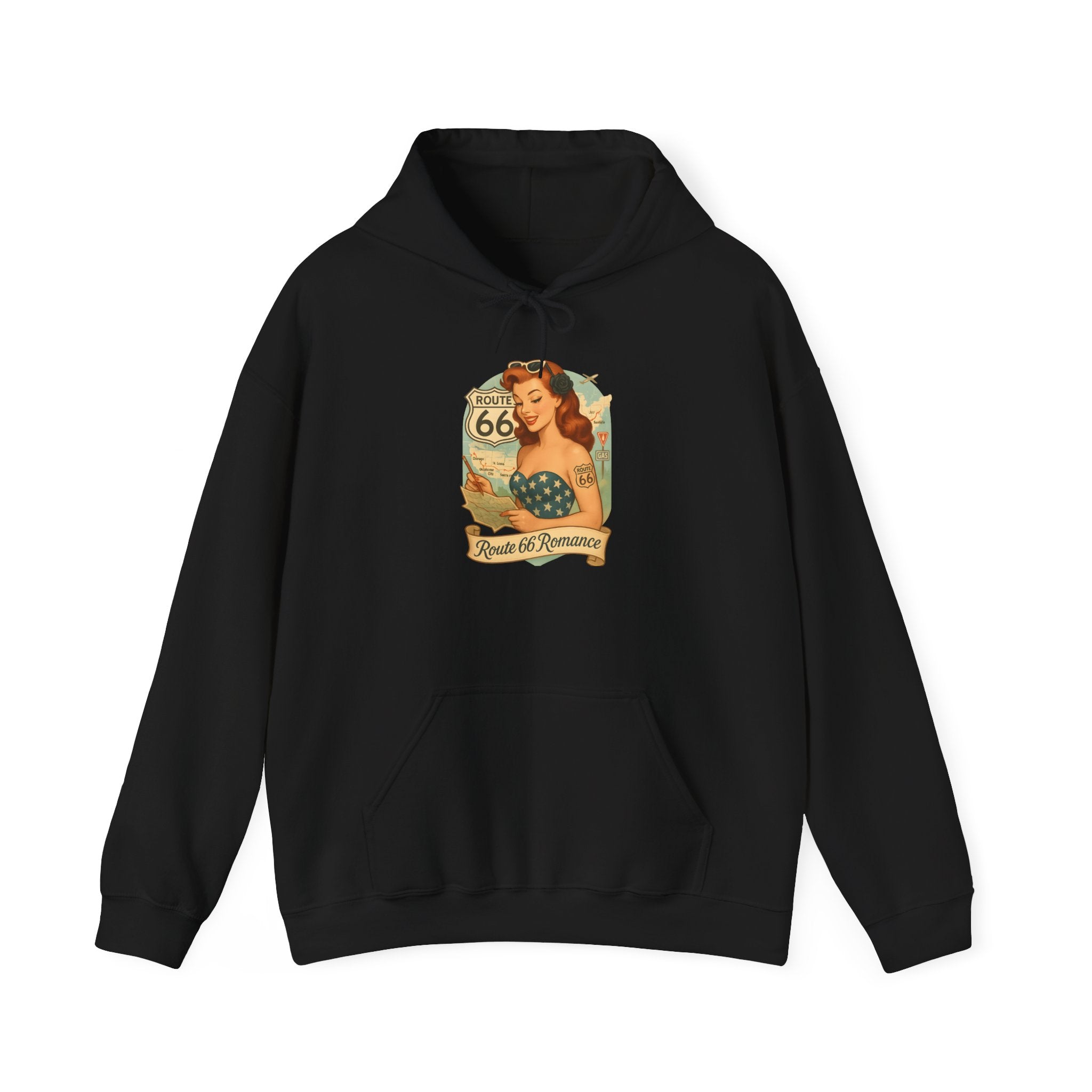 Route 66 Romance Hoodie