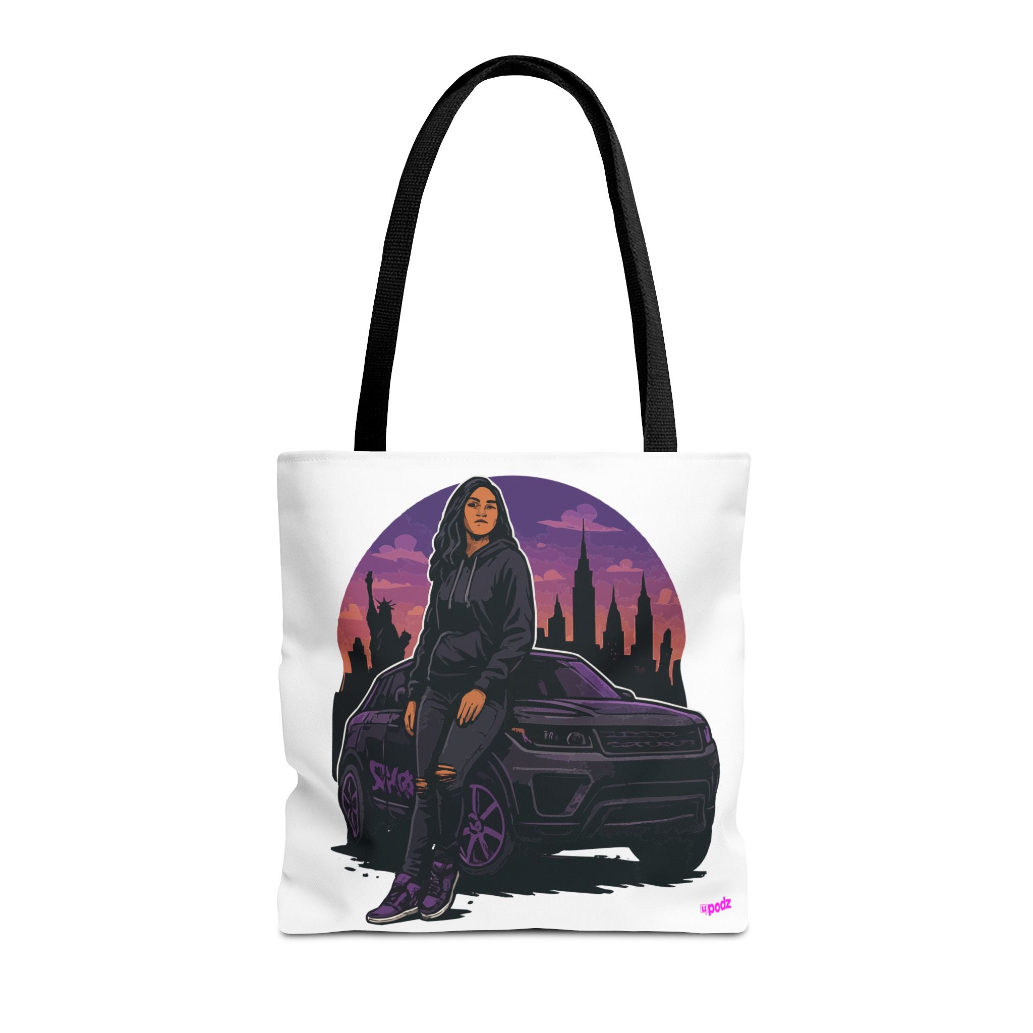 Just Cruzin Tote Bag - Quirky Fun Bag