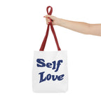 Self Love Tote Bag - Motivational Carryall