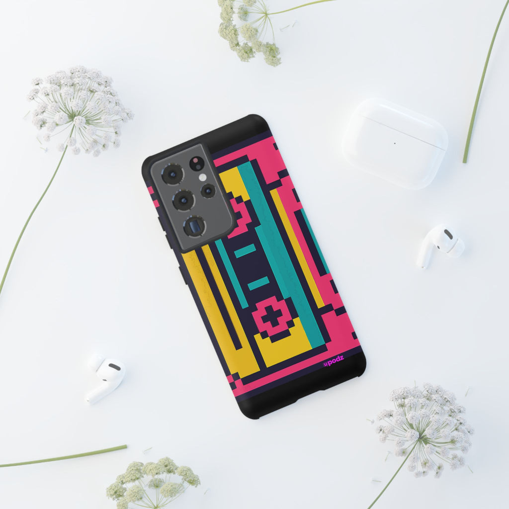 Retro tape Design, Tough Cases, Phone Cover