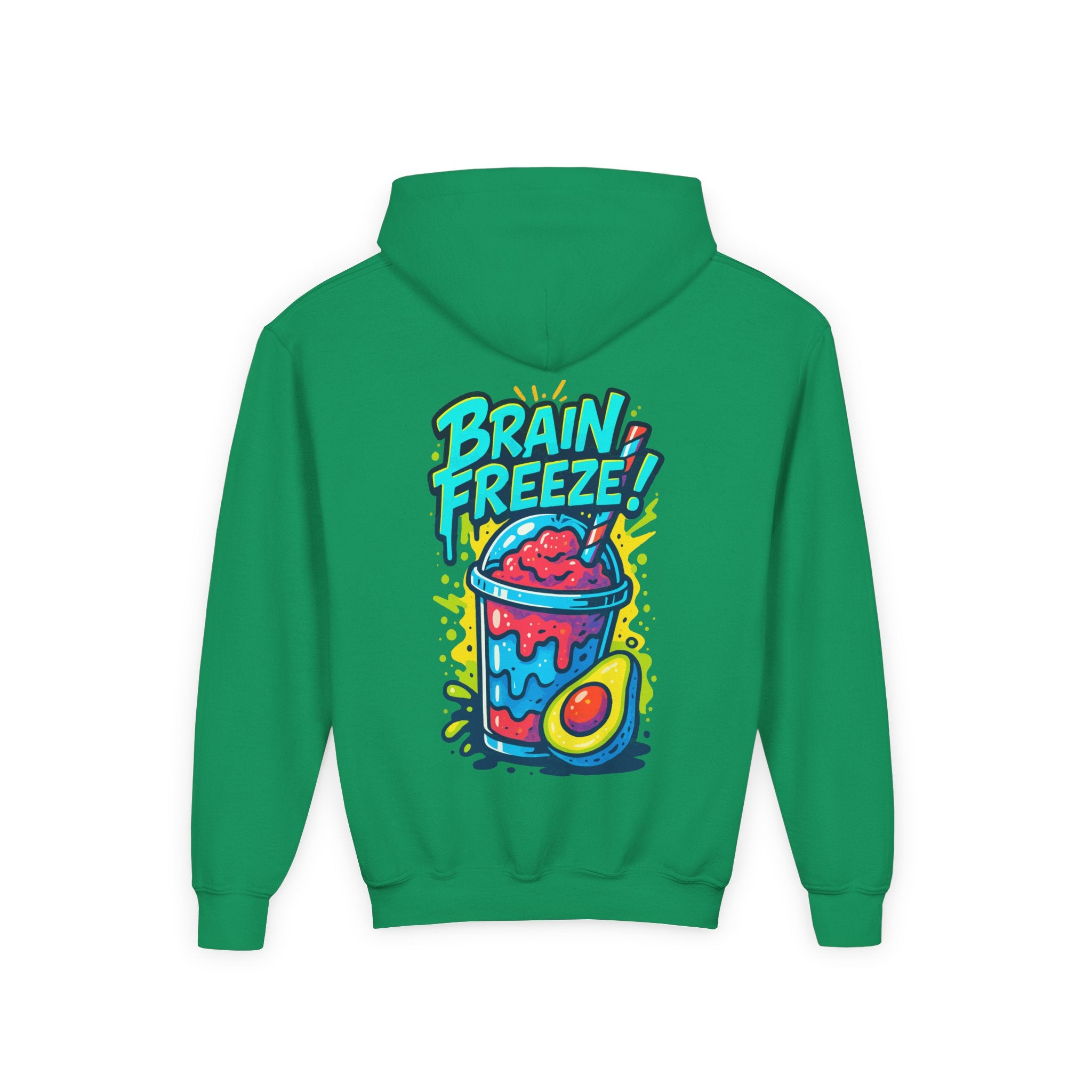 Brain Freeze Hooded Sweatshirt, Casual Wear