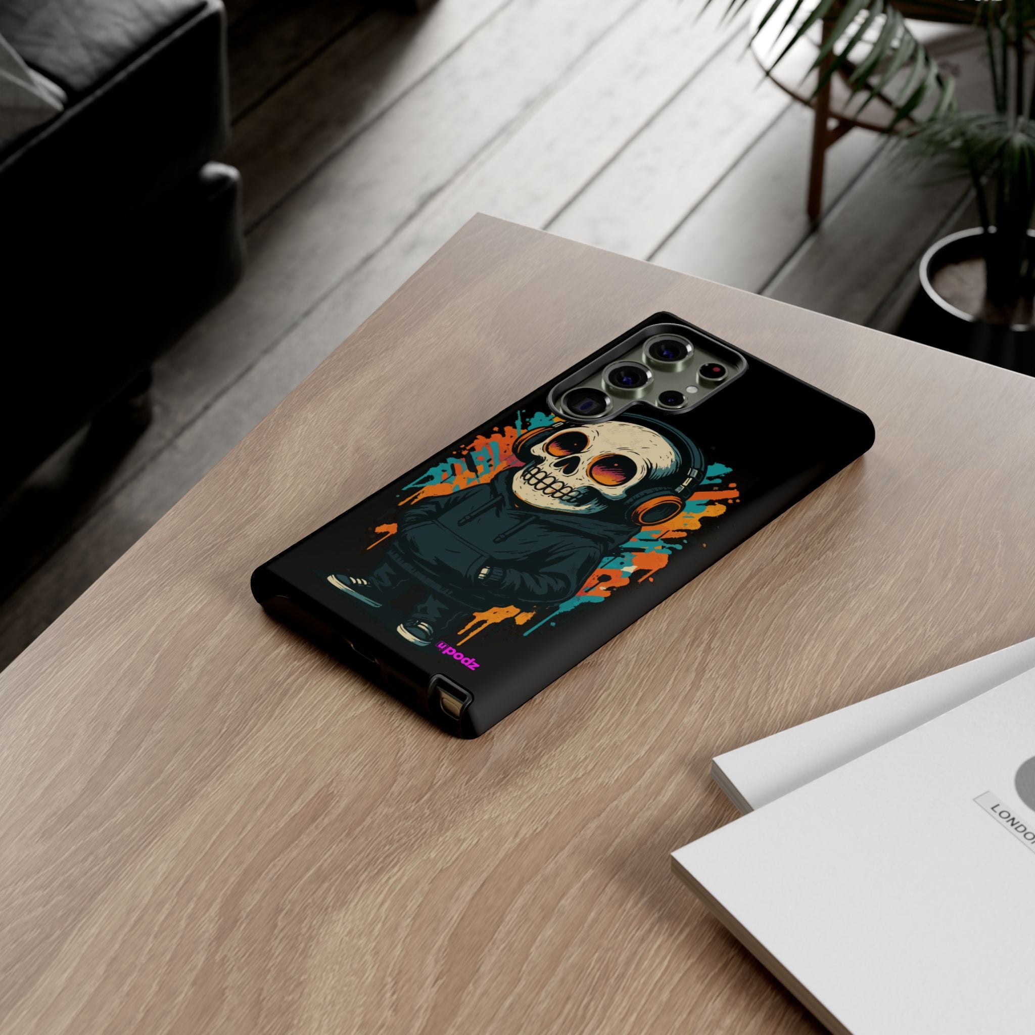 Skull Vibes Design, Tough Cases, Phone Cover