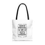Aged to perfection Tote Bag, Inspirational Gift, Eco-Friendly Shopping Bag