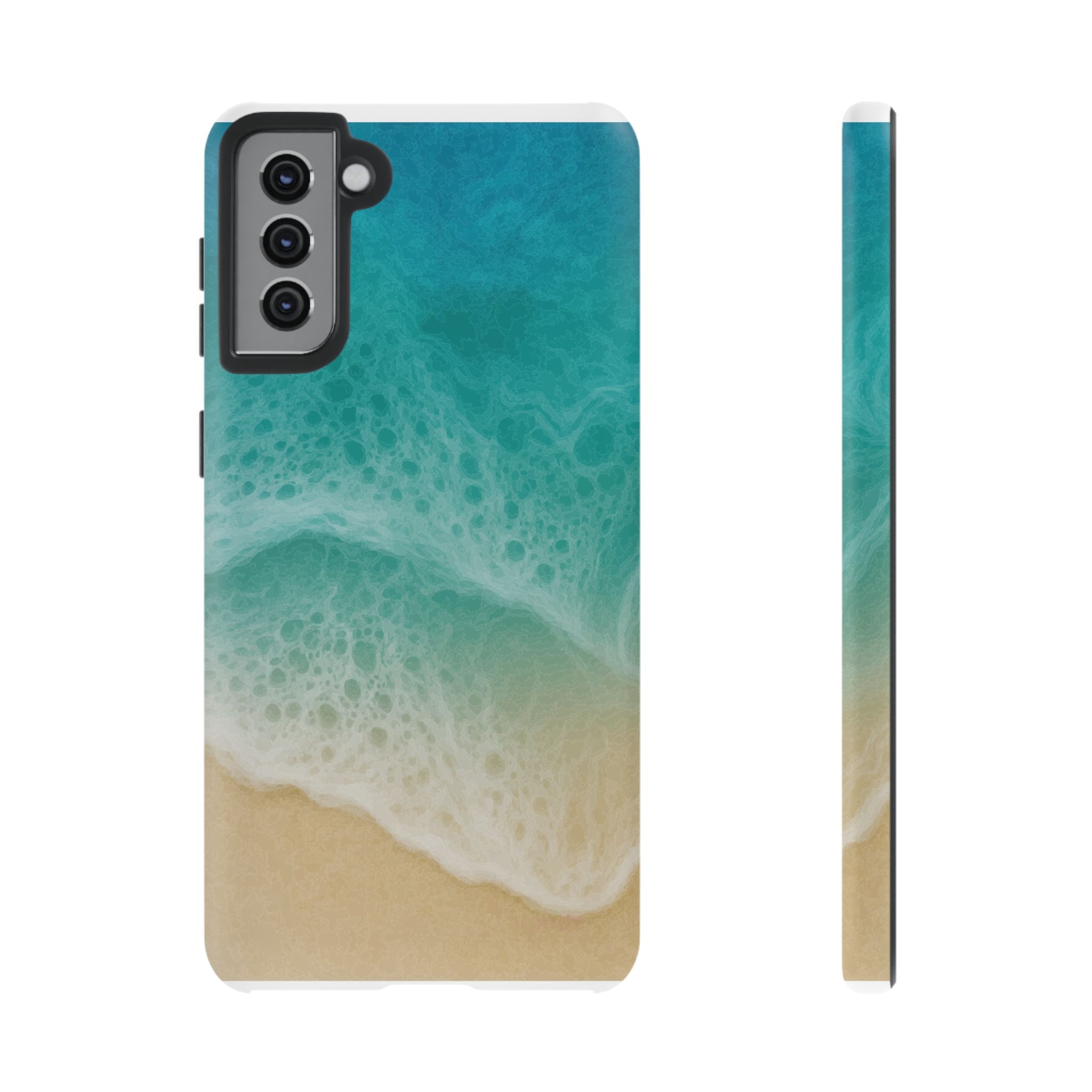 Resin Art, White Cover Design, Tough Cases, Phone Cover
