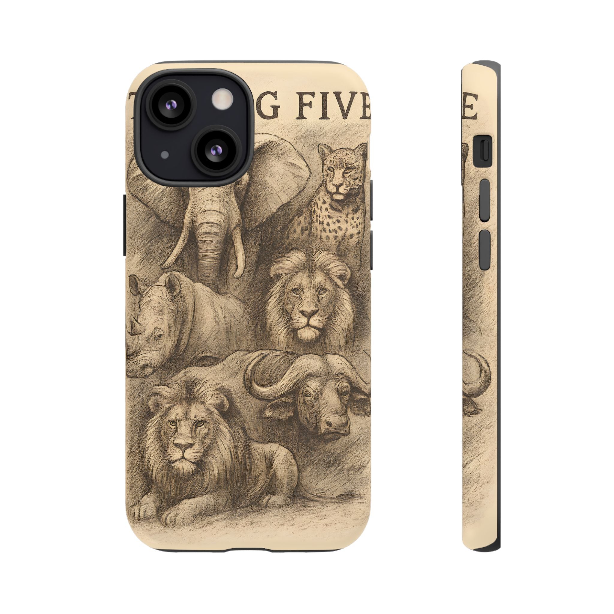 The Big 5 Design, Tough Cases, Phone Cover, Unique Gift