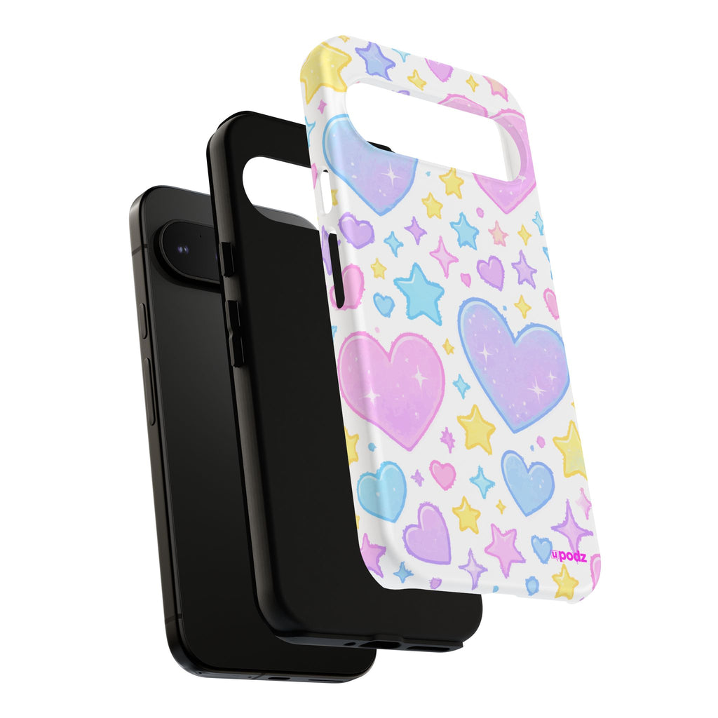 Colourful Doodle Design, Tough Cases, Phone Cover