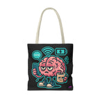 Brain Power Tote Bag - Quirky, Fun Tote Bag