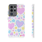 Colourful Doodle Design, Tough Cases, Phone Cover