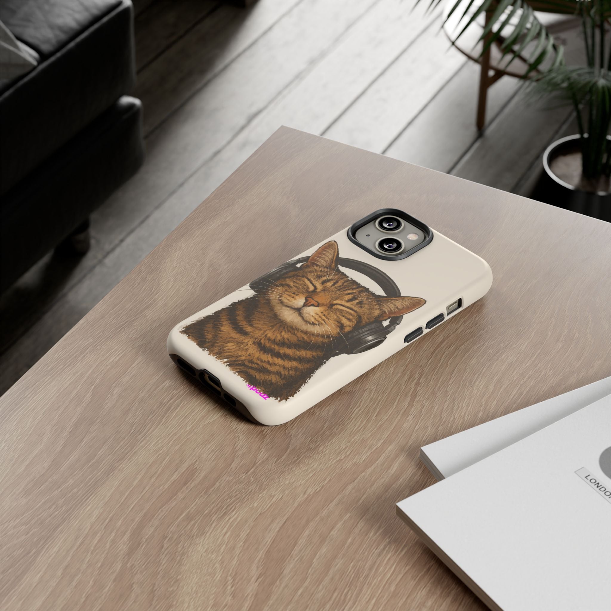 Feline Music Design, Tough Cases, Phone Cover