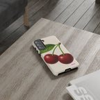 Red Cherry Design, Tough Cases, Phone Cover