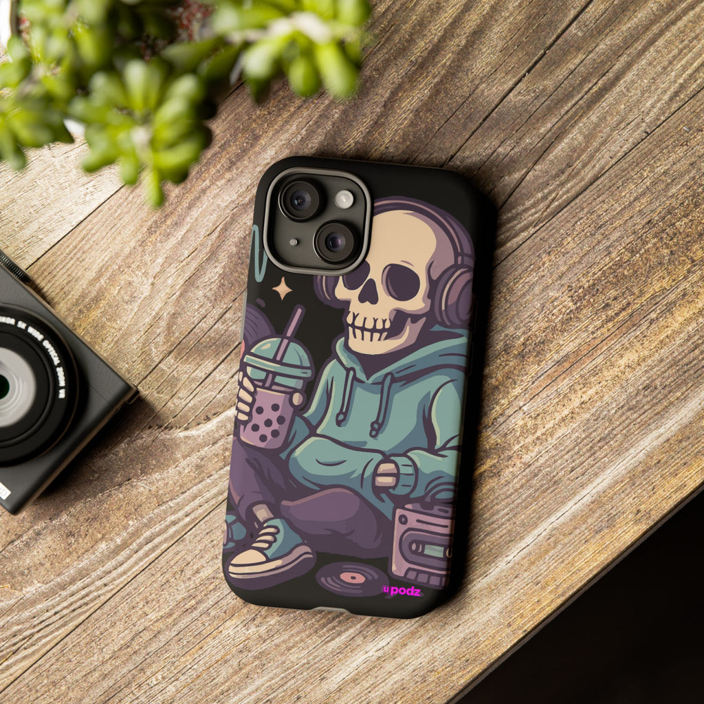 Skull Headphones Design, Tough Cases, Phone Cover