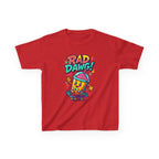 Rad Dawg Kids Tee, Fun Graphic Tee, Kids Cotton T-Shirt